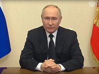 Владимир Путин выступил с обращением к россиянам в связи с трагедией в "Крокус Сити Холле" 