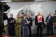 В Саратове в преддверии празднования 10-летия со дня образования Росгвардии и 215-летия формирования войск правопорядка состоялось торжественное открытие комнаты истории доблести и Славы