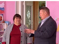 Николай Панков встретился с коллективом детского сада села Высокое