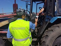 Гостехнадзор усилит контроль за самоходной техникой в районе