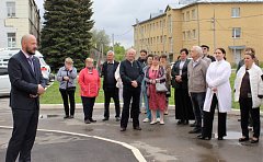 В районной больнице открылась мемориальная доска в честь Заслуженного главного врача