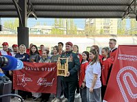 "Огонь памяти" прибыл на саратовскую землю