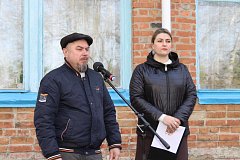 В селе Рогаткино увековечена память земляку-герою
