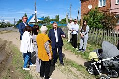 Панков поблагодарил жителей Красноармейска за помощь в формировании списка для ремонта дорог  